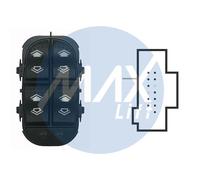 Blocco Comandi Alzacristalli Porta Anteriore Sx 11 Pin Ford Focus 1998-2004