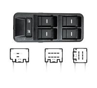 MAX! Comandi alzacristalli porta anteriore sinistra per Land Rover Discovery 2004-2008