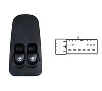 INTERRUTTORE ALZAVETRO PER LANCIA YPSILON 3P'03 PORTA SX 2 INT NO RETR.EL. 10PIN