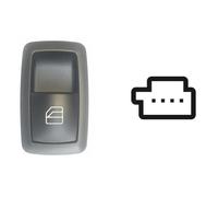 Pulsante Alzacristalli Porta Destra Ant Post per Mercedes Ml W164 2005-2011