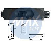 PULSANTIERA ALZACRISTALLO PORTA ANTERIORE DX,1 INTERRUTTORE 3 PIN