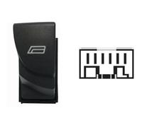 Per Fiat Ducato 05.2002>06.2006 Pulsante Alzacristalli Sx Porta Ant Sx 6pin