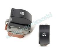 Per Renault Scenic 03>09 Pulsante Int.Alzacrist Posteriore Marrone Sx=Dx 6pin
