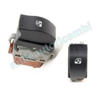 Per Renault Scenic 03>09 Pulsante Int.Alzacrist Posteriore Marrone Sx=Dx 6pin