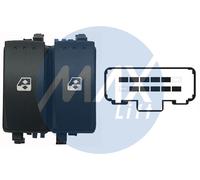 Per Renault Megane II 1.06>10.08 Pulsanti Alzacristalli Porta Anteriore Sx 10pin
