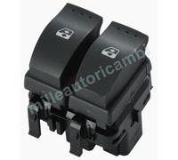 INTERRUTTORE ALZAVETRO PER RENAULT TRAFIC 2001 2006 ANTERIORE SX 10 PIN CON NERO