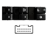 INTERRUTTORE ALZAVETRO PER SPORTAGE 10-15 P.ANT SX COMFORT SOLO IN AP 4INT 16PIN