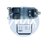 INTERRUTTORE ALZAVETRO PER TOYOTA YARIS 2005 2012 ANT SX 2 PULSANTI 10PIN