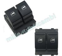INTERRUTTORE ALZAVETRO PER VW UP 16-23 PORTA ANT.SX 8PIN NERO/BIANCO 2 PULSANTI