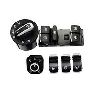 Interruttore Alzavidri Elettrico Compatibile con Per Tiguan, Per Passat B6, Per Jetta 6, Per Golf, Per GTI 5ND941431B 5ND959857 5ND959855 5ND959565 Alzacristallo