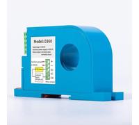 Interruttore ampere DC 050A0100A con design miniaturizzato, regolazione del ritardo e spie verde/rosse per il monitoraggio della soglia di corrente (D360-50A DC)