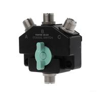 Interruttore antenna coassiale CX-310/CO-301, selettore in lega di zinco a 1 circuito a 3 antenne, DC-800 MHz, ad alto isolamento e bassa perdita per la gestione del segnale