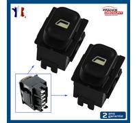 Interruttore Anteriore Destro E Sinistro Per Berlingo Partner = 6552Z7 6554W4