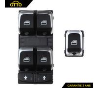 Interruttore Anteriore O + Placchetta Sinistro Alzacristallo Vetro -