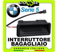 Interruttore Apertura Bagagliaio Portellone Pulsante Cavo 2 PIN per BMW Serie 5