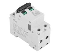 Interruttore Aria DC 250V 40A 2P per Pannelli Solari, Protezione Sovraccarico e Cortocircuito per Impianti Fotovoltaici