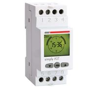 VEMER INTERRUTTORE CREPUSCOLARE ASTRONOMICO SIMPLY AST DA BARRA DIN VE707600