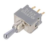 Interruttore ATE 1 G: Interruttore a leva Pos: 3 SPDT (ON)-OFF-(ON) 0,05A 0,0...