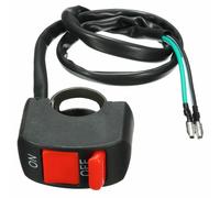 INTERRUTTORE SWITCH UNIVERSALE ON/OFF PER MANUBRIO LUCI MOTO LAMPA 90462