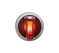 Interruttore attuatore 2 velocità rosso con PLplatinum LPCSL1204