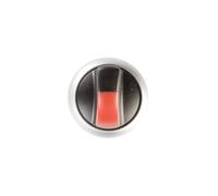 Interruttore attuatore 3 posizioni rosso con RMQ titanio 216845