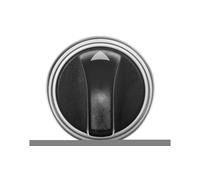 Interruttore attuatore 3 velocità 1-0-2 nero PLplatinum LPCS130