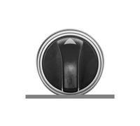Interruttore attuatore 3 velocità 1-0-2 nero PLplatinum LPCS130