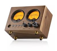 Interruttore audio 4 in 1 OUT Preamplificatore stereo con VU-metro e telecomando