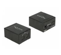 Interruttore audio DeLock 18767 Toslink 2 in 1 case in metallo