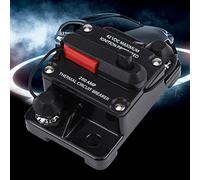 Interruttore Audio in Linea DC 12V-42V Interruttore Automatico per Auto Ripristino Manuale per Automobilistico (200 A)