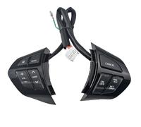 Interruttore Audio Pulsante Controllo Volante 4 Colori Disponibili Per Suzuki Per Grand Per Vitara II 2005-2015 Volante Multifunzione Pulsante Cruise Control Swit(Piano Black)