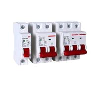 Interruttore automatico 1/2/3/4P MCB DZ47-63 tipo C 400V Mini interruttore automatico 6A 10A 16A 20A 25A 32A 40A 63A Montaggio su guida DIN da 35 mm Sovraccarico 1 pz(4P,20A)