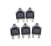 Interruttore automatico 1 pz, interruttore termico di protezione da sovraccarico, a 2 pin, 5 A, 8 A, 10 A, 15 A, 20 A, a pulsante casuale(20a)