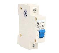 interruttore automatico 1P interruttore miniatura 230V 400V 10A DZ47?63 C10 del supporto della guida di BACCANO Interruttore automatico