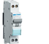Interruttore Automatico 1P+N 10A 6 Ka C1M ( HAGER cod. MLN510A )
