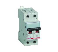Interruttore Automatico 1P+N 6A 2 Moduli 4,5Ka Bticino F810N/6