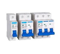 Interruttore automatico, 1P Tipo C Mini MCB da 6 A a 63 A 400 V Montaggio su guida DIN Capacità di interruzione 6KA(20a)