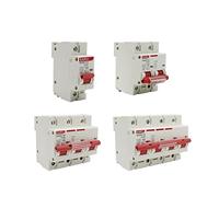 Interruttore automatico 1pc DC 1000V 1P 2P 3P 4P 80A 100A 125A Solar Mini Circuit Breaker Interruttore di protezione da sovraccarico MCB for sistema fotovoltaico fotovoltaico (Color : 100a, Size : D