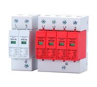 Interruttore automatico 1PCS 1P 2P 3P 4P Casa Protezione contro le sovratensioni da fulmine Dispositivo di protezione scaricatore a bassa tensione Dispositivo contro i fulmini 380V (Color : 20ka, Si