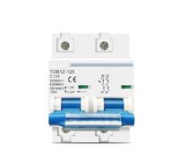 Interruttore automatico 2P 125A 100A 80A DC MCB 600V per sistema fotovoltaico, curva C, interruttore principale della batteria(80A)