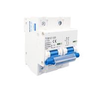 Interruttore automatico 2P 80A 100A 125A DC MCB 600V Sistema curva C Interruttore principale della batteria
