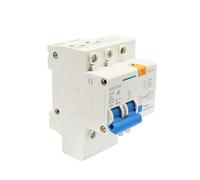 Interruttore automatico 2P DZ47-63LE DC 12V, dispositivo di ripristino delle celle, mini interruttore automatico, interruttore differenziale, operatore di interruttore differenziale, 1 pezzo(40A)