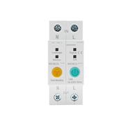 Interruttore automatico 2P energia elettrica potenza kilowattora contatore tempo timer interruttore relè voltmetro protezione dispersione corrente telecomando