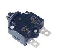 Interruttore automatico 30A Protezione da sovraccarico termico Interruttore a pulsante Unipolare Spingere for ripristinare automaticamente il cappuccio impermeabile(20A)