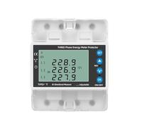 Interruttore automatico 380 V trifase a quattro fili relè di protezione da sovratensione e sottotensione potenza energetica kilowattora contatore elettrico bidirezionale 80A(80A)