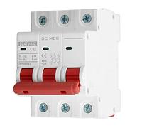 Interruttore automatico 3P, mini interruttore automatico con di estinzione dell’ magnetico, capacità di interruzione 6000 A CC 750 V 32 A per sistemi di alimentazione s