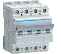 Interruttore Automatico Magnetotermico Hager 4P 16A 10KA curva D 4M NDN416A