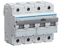 Interruttore magnetotermico Hager 4P 80A 10KA C 6 moduli HMF480