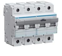 Interruttore magnetotermico Hager 4P 80A 10KA C 6 moduli HMF480