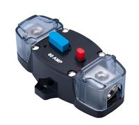 Interruttore Automatico 60 AMP 60A Portafusibile In Linea Ad Auto Pulsante di Ripristino Blocco Inverter DC 12V-48V Motore Stereo Audio Reset Manuale per Auto, Veicolo Marino, Camper, Barca, Camion